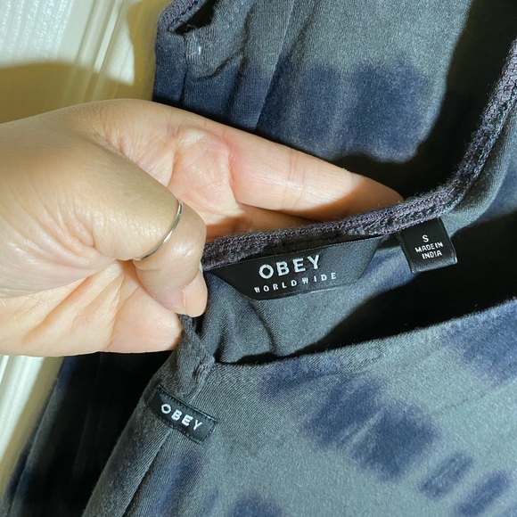 OBEY Tie-dye Shorts Jumper - Picture 5 of 7